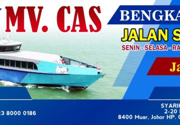 Beroperasi Kembali Pelayaran Internasional dengan Rute Bengkalis–Muar Malaysia
