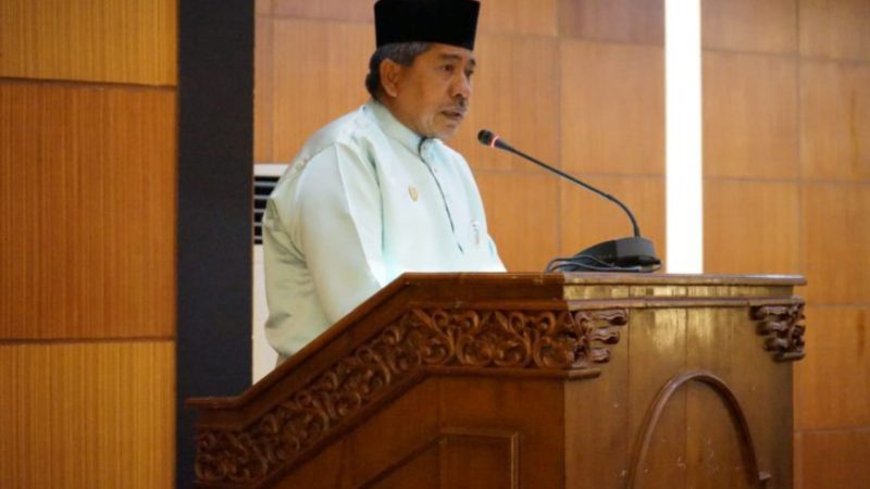 Bupati Alfedri Sampaikan Ranperda Pertanggung Jawaban Pelaksanaan APBD Kabupaten Siak