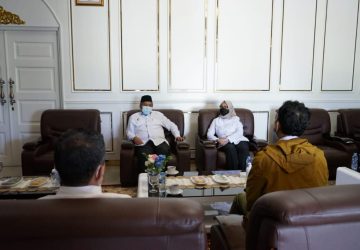 Bupati Alfedri Terima Kunjungan Deputi BRGM, Diskusikan Rencana Aksi KHG Sungai Siak-Kampar