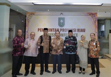 Bupati Siak Alfedri Hadiri Ramah Tamah Pemerintah Provinsi Riau, Bersama Gubernur se Sumatera