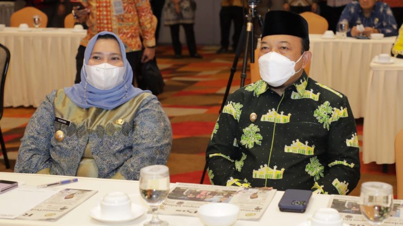 Hadiri Rakor Gubernur se Sumatera, Wabup Husni Upaya Meningkatkan Koordinasi Peningkatan Pembangunan Daerah