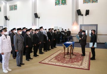 Bupati Bengkalis Melantik 45 orang Pejabat Administrator, Pengawas, dan Fungsional Pemkab Bengkalis