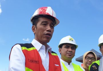 Presiden Jokowi Tinjau Bendungan Sindangheula, Targetkan 40 Juta Ton Produksi Beras Tahun 2045