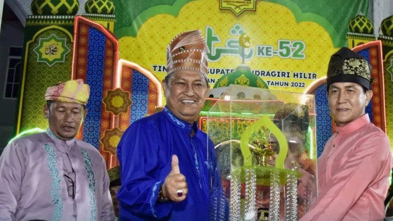 Kecamatan Reteh Juara Umum MTQ ke-52 Kabupaten Indragiri Hilir