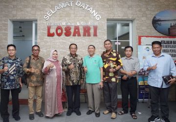 Bupati Inhil HM. Wardan Bersilaturahmi Bersama Ketua Umum KBB di Sulsel