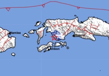 Gempa Magnitudo 3,5 SR Guncang Kairatu Pulau Seram