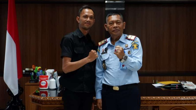 Kepala Kemenkumham Riau Jahari Sitepu Terima Kunjungan PW MOI, Berantas Berita Hoax