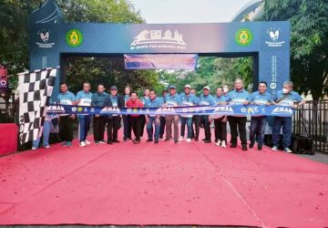 Asisten I Setdako Pekanbaru Ikut Lepas 420 Pelari Fun Run BI-BMPD