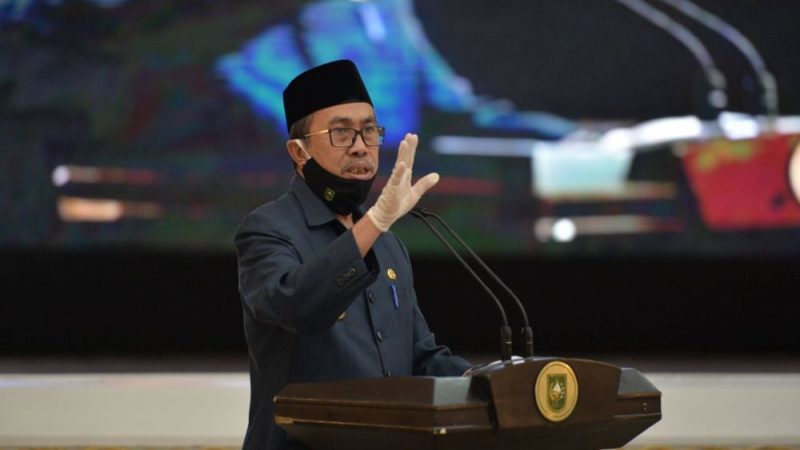 Gubri Lakukan Penanaman Aren dan Penebaran Benih Ikan Arwana di Rohul