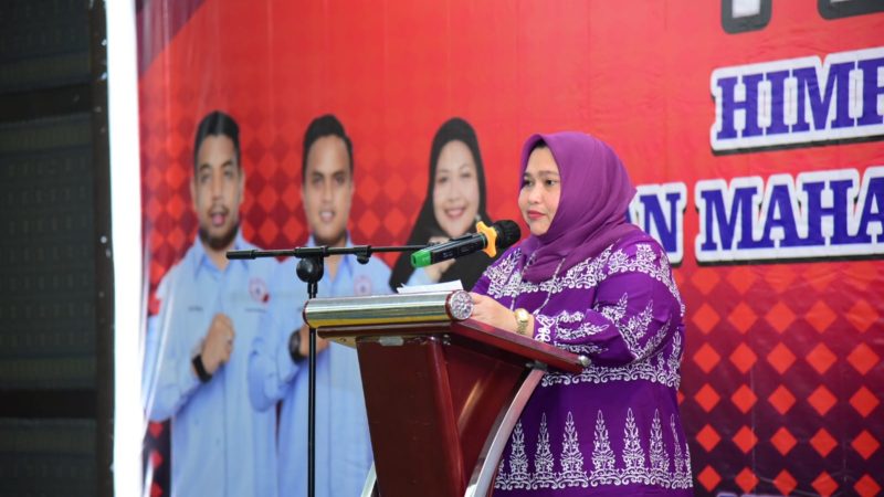 Bupati Bengkalis Kasmarni Hadiri Pelantikan Pengurus Pemuda, Pelajar dan Mahasiswa Sakai Riau