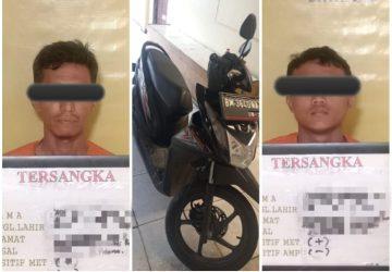 Tim Opsnal Sanduak Satreskrim Polsek Bukit Raya Mengamankan 2 Pelaku Curanmor, Beraksi di 9 TKP