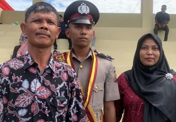 Anak Tukang Las ini Raih Nilai Tertinggi, Disematkan Tanda Pangkat Bripdanya oleh Kapolda