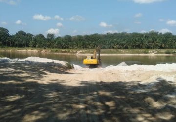 Pertambangan Galian C di Kecamatan Tambang Desa Terantang Diduga Tidak Mengontongi Izin