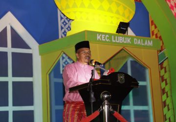 Setda Kabupaten Siak Jamaluddin Pimpin Penutupan MTQ ke-XIII Tingkat Kecamatan Lubuk Dalam Tahun 2022