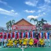 Laga Panas Futsal, Pengawal Lapas Pekanbaru Ditahan Imbang Blok D