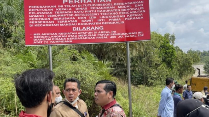 Persoalan PT SIPP, Pemkab Bengkalis Buka Suara Beberkan Sejumlah Fakta