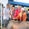 Bupati Nias Serahkan Hewan  Qurban Untuk Peringatan Hari Raya Idul Adha 1443 Hijriah Tahun 2022