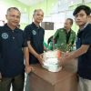 Kepala Desa Ehosakhozi  Salurkan Bahan Protokol Kesehatan Bagi Masyarakat