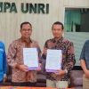 Wujudkan Pengembangan Kampus, Polbeng dan FMIPA UNRI Jalin Kerjasama