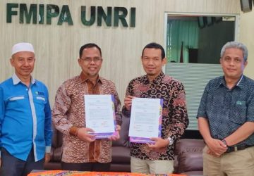Wujudkan Pengembangan Kampus, Polbeng dan FMIPA UNRI Jalin Kerjasama