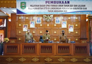 Sebelum Tugas Menanti, Para Calon ASN di Siak Ikut Pelatihan Dasar