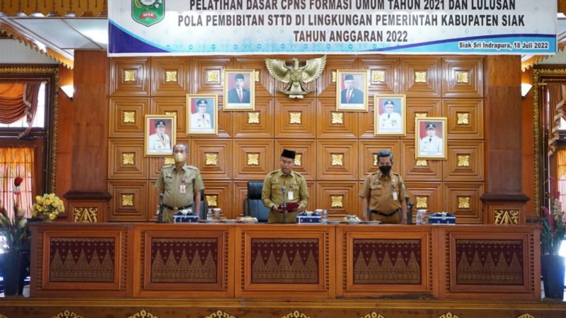 Sebelum Tugas Menanti, Para Calon ASN di Siak Ikut Pelatihan Dasar