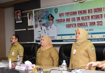 Bentuk Keseriusan Terhadap Layanan PAUD, Pemkab Bengkalis Susun RAD PAUD HI