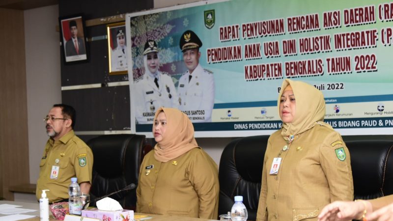 Bentuk Keseriusan Terhadap Layanan PAUD, Pemkab Bengkalis Susun RAD PAUD HI