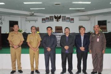 Perda Kab. Nias, Bupati Nias Menerima Ranperda Pertanggungjawaban Pelaksanaan APBD Kabupaten Nias TA. 2021