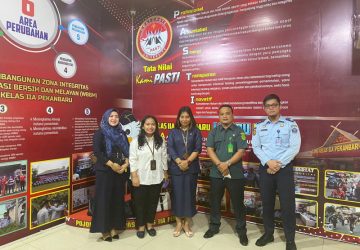 Bentuk Sinergitas Lapas Pekanbaru Terima Kunjungan Hakim Pengadilan Negeri Pelalawan