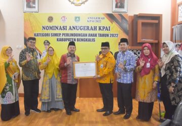 Bengkalis Terima Anugerah KPAI Tahun 2022