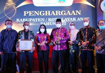 Satu-satunya dari Riau, Pemkab Siak Terima Anugerah Kabupaten Layak Anak Kategori Utama dari Kementerian PPPA
