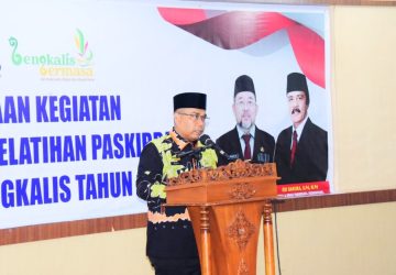 Buka Pelatihan Anggota Paskibraka 2022, Kasmarni Berharap Pelatihan ini Hendaknya Sebagai Ajang Pemantapan Fisik dan Kesiapan Mental