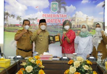Wabup Husni apresiasi 98 Persen sekolah di Siak Sudah Login IKM