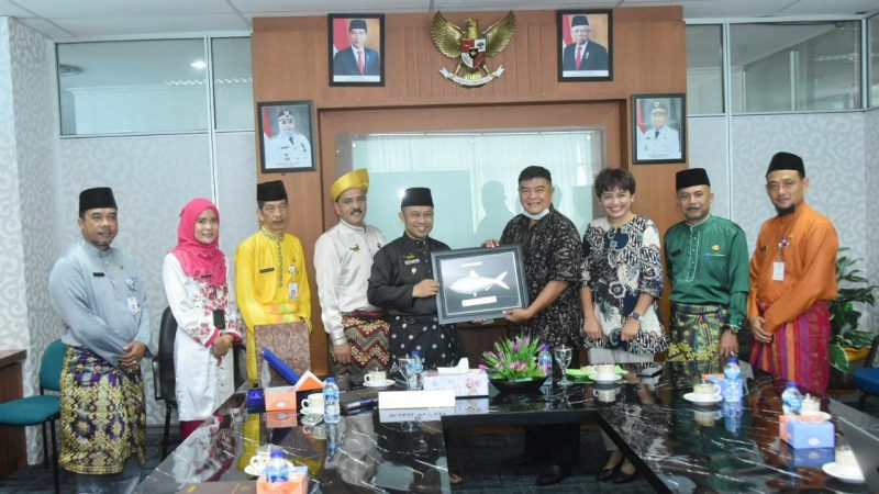 Wakil Bupati Bengkalis, Bagus Santoso Menerima Audiensi Bersama Direktur BTP ke Pemkab Bengkalis