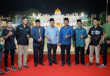 Malam Final Perhelatan MTQ, Bupati Rohil Saksikan Final Tilawah dan Kunjungi Stand Bazar UMKM