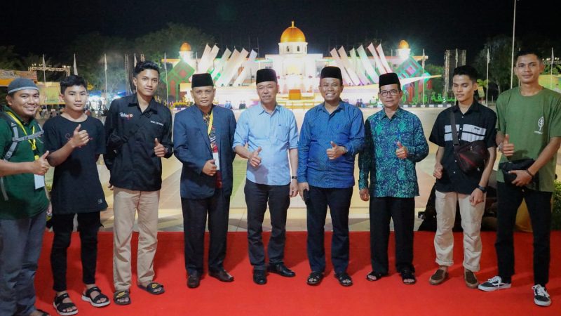 Malam Final Perhelatan MTQ, Bupati Rohil Saksikan Final Tilawah dan Kunjungi Stand Bazar UMKM