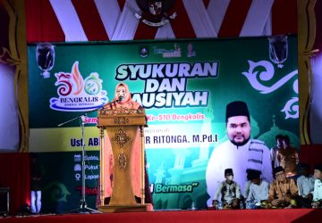 Malam  Syukur Sempena Hari Jadi Ke-510, Pemkab Bengkalis Gelar Tabligh Akbar