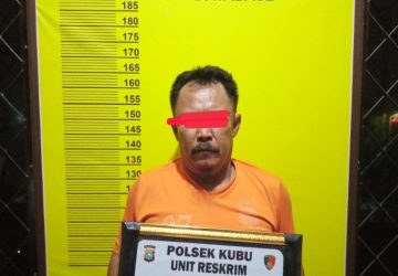 Simpan 11,00 Gram Sabu di Rumah Dapur, Pria Paruh Baya di Teluk Piyai di Ringkus Polsek Kubu