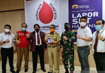 Kanwil DJP Riau Tutup Program Pengungkapan Sukarela dengan Donor Darah