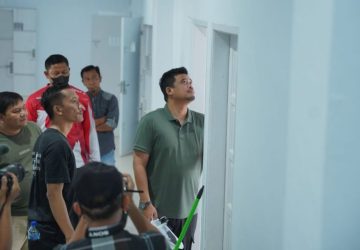 Sidak Pembangunan Rumah Perlindungan Sosial, Bobby Nasution Temukan Bangunan Belum Layak