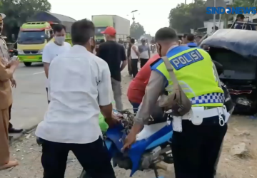 Tabrak Mobil Pikap di Subang, Pengendara Motor Tewas