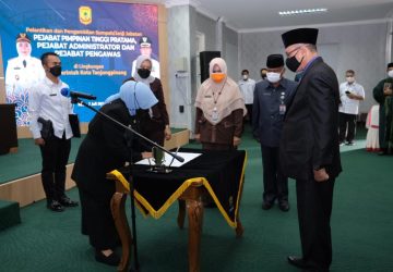 Wawako Lantik Sejumlah Pejabat di Lingkungan Pemko Tanjungpinang
