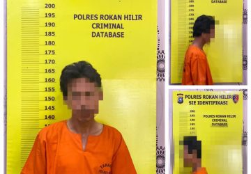 Tim Opsnal Satreskrim Polres Rohil Berhasil Menangkap Pria Dugaan Pencurian Dongkel Jendela Rumah