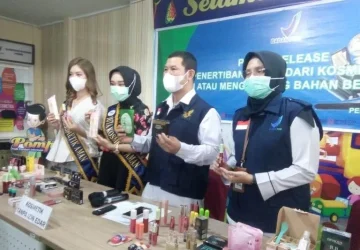 BBPOM di Pekanbaru Temukan 1.826 Produk Kosmetik Tidak Memenuhi Ketentuan