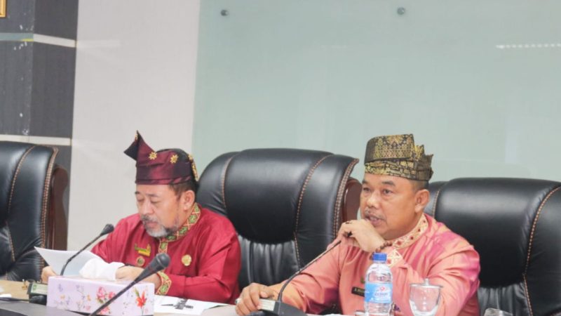 Sekda Pimpin Rapat Persiapan Pemulangan Jamaah Haji Kabupaten Bengkalis