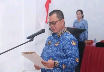 Wakil Walikota Gunungsitoli Sowa’a Laoli Ambil Sumpah dan Janji Pegawai Negeri Sipil