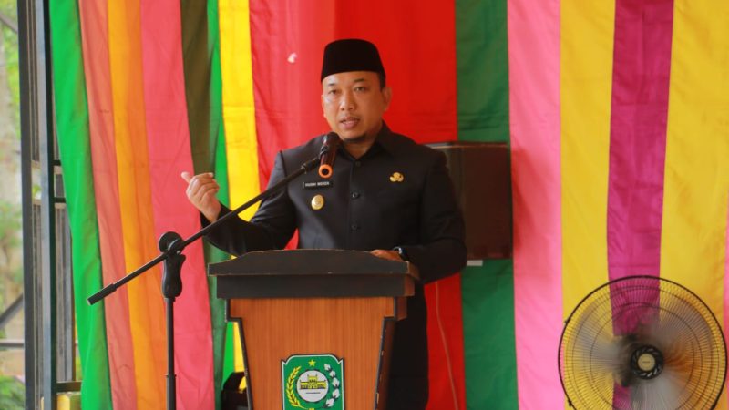 Wabup Husni Merza Lantik  Tamrin Sebagai Pejabat Penghulu Kampung Adat Lubuk Jering
