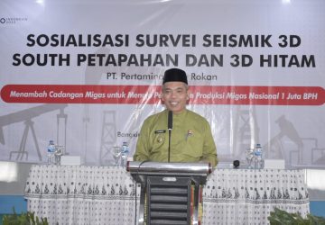 Pemda Kampar Dukung Survei Seismik 3D South Petapahan dan 3D Hitam