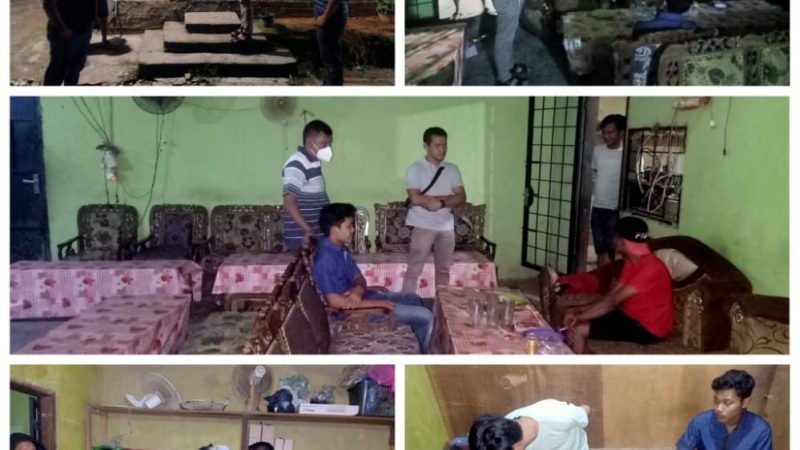Lakukan Kegiatan Cipta Kondisi, Satreskrim Polres Kuansing Sisir Tempat Hiburan Malam